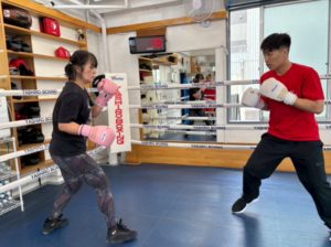 【女性にも人気のボクシングフィットネス】