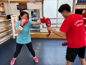 リングの中で見せる真剣な表情