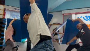 スタジオトレーニングの一枚